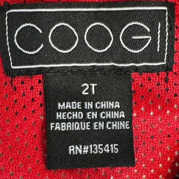 Coogi Black White Plaid Windbreaker Hoodie 2T - Picture 2 of 6